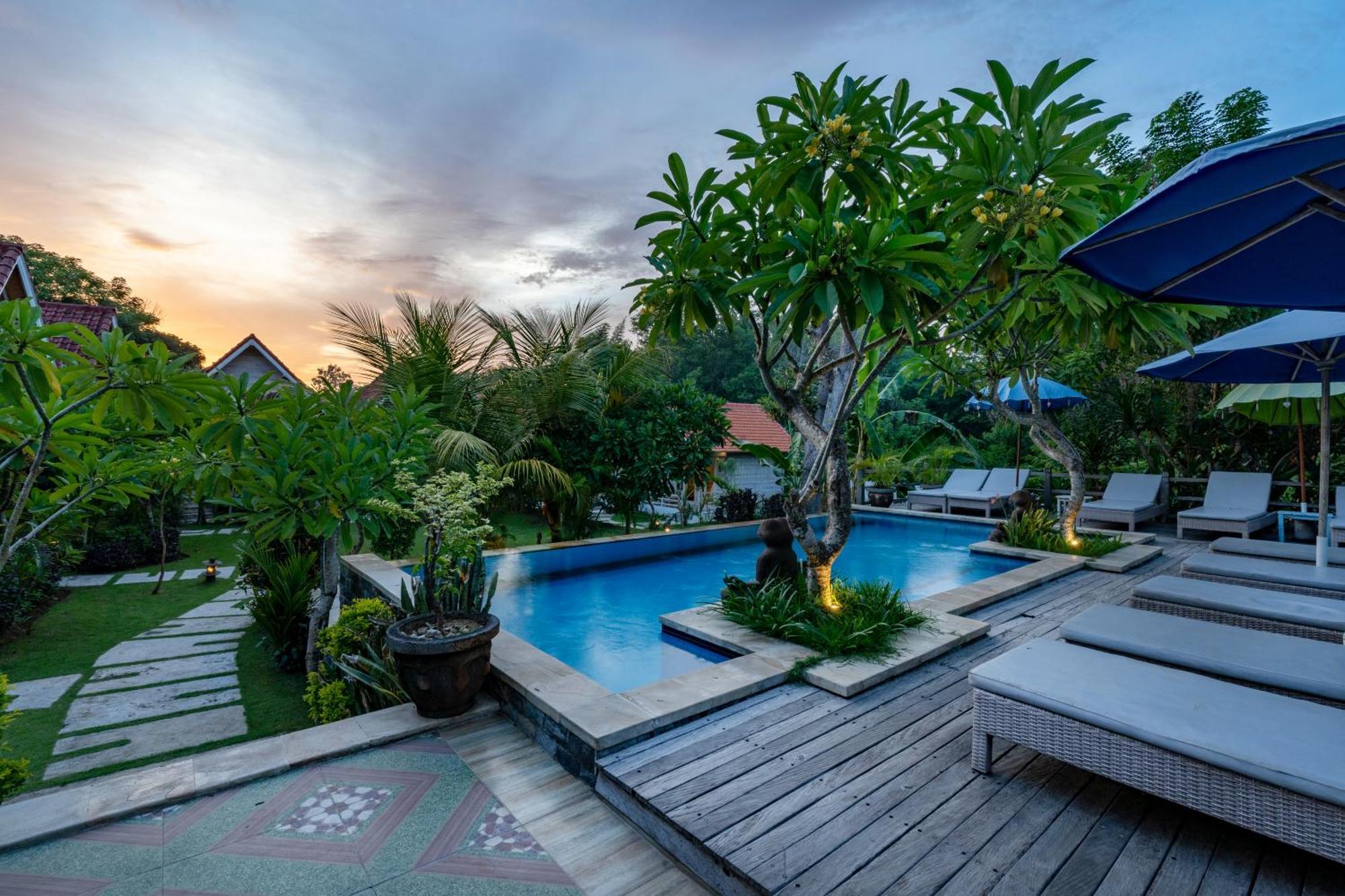 Le Biu Garden View Hotel Nusa Lembongan  Ngoại thất bức ảnh