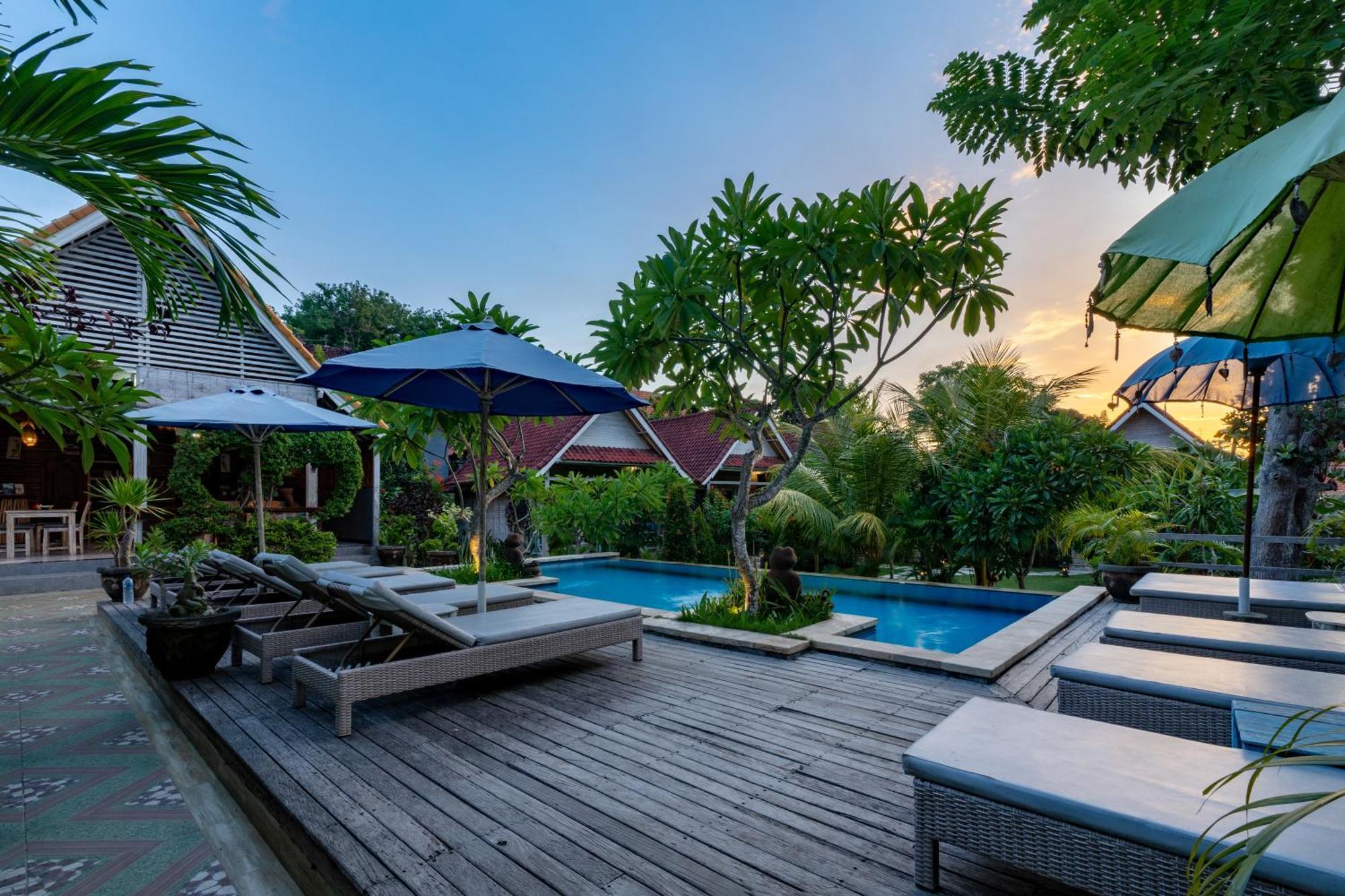Le Biu Garden View Hotel Nusa Lembongan  Ngoại thất bức ảnh