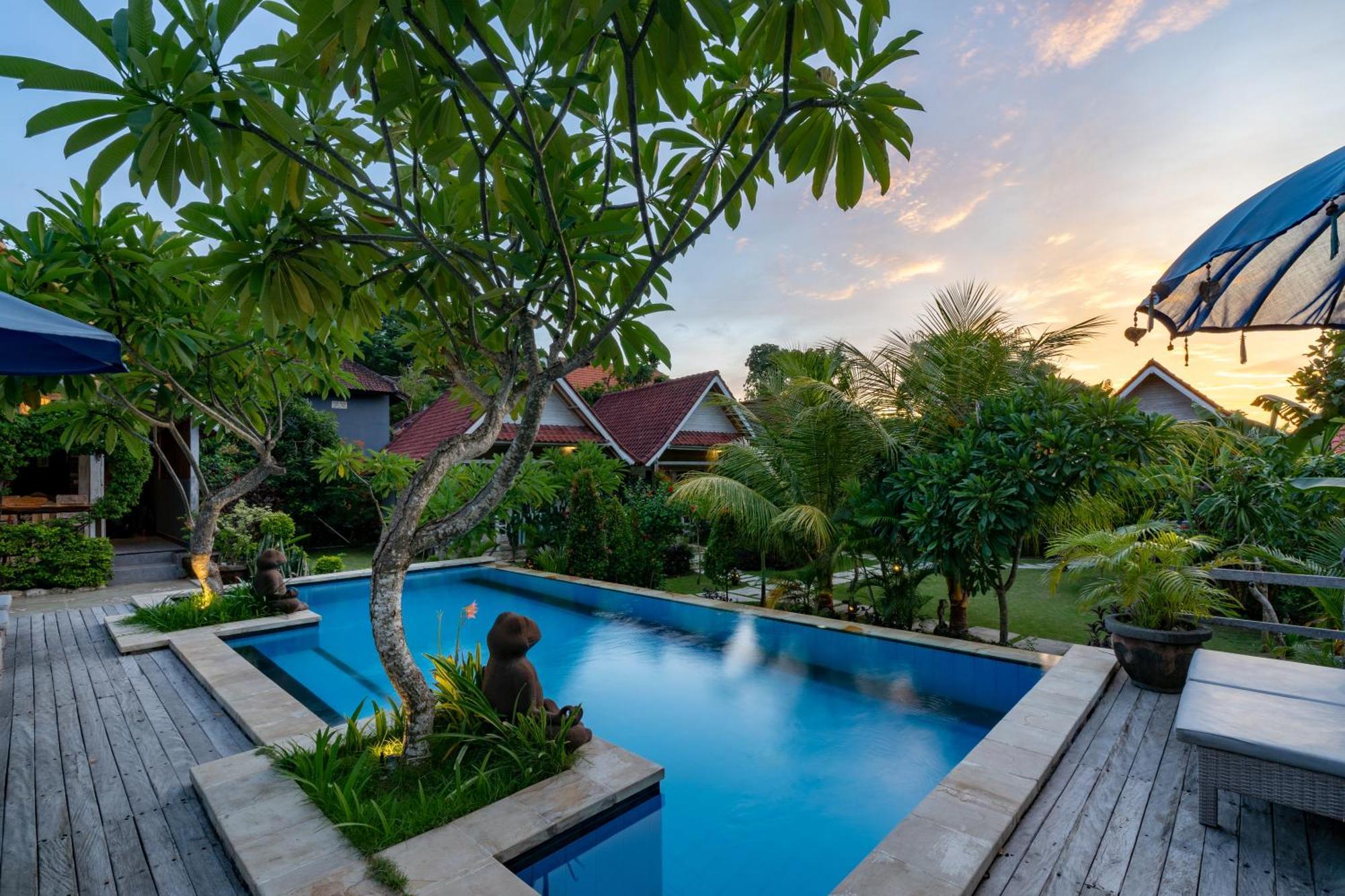 Le Biu Garden View Hotel Nusa Lembongan  Ngoại thất bức ảnh