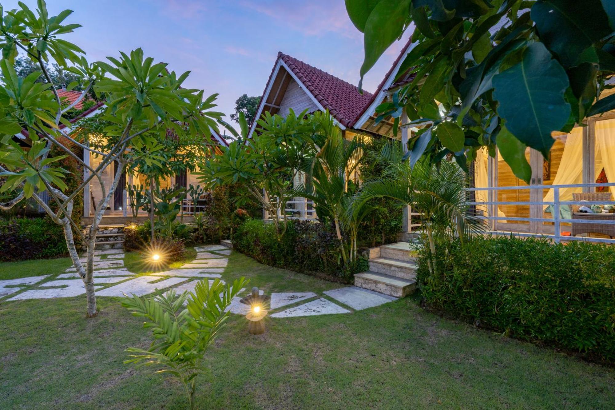 Le Biu Garden View Hotel Nusa Lembongan  Ngoại thất bức ảnh