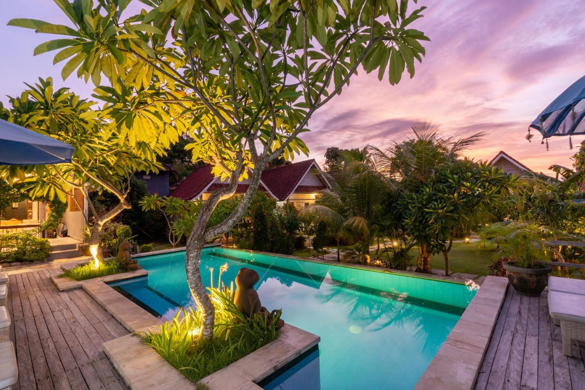 Le Biu Garden View Hotel Nusa Lembongan  Ngoại thất bức ảnh