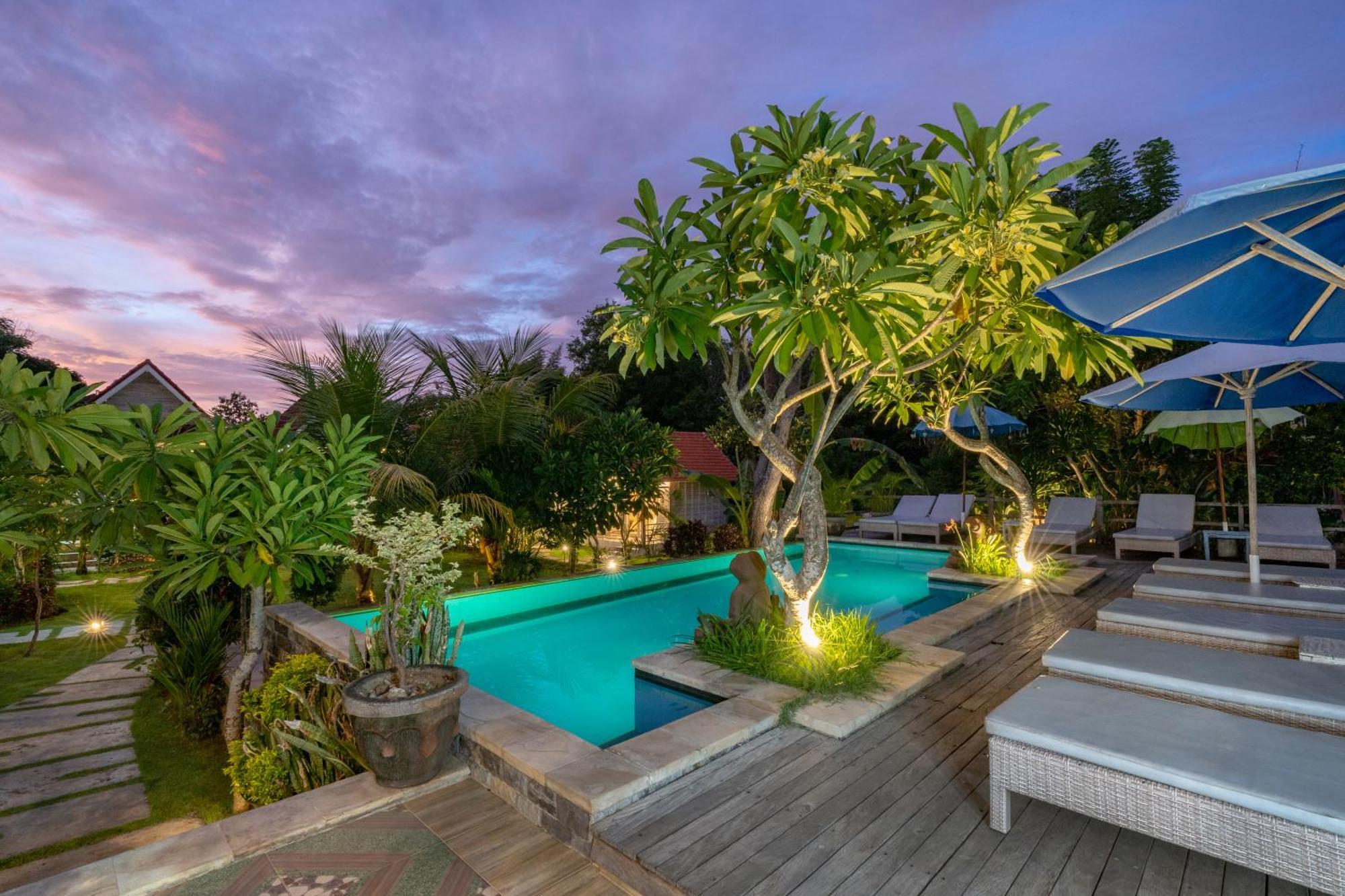 Le Biu Garden View Hotel Nusa Lembongan  Ngoại thất bức ảnh