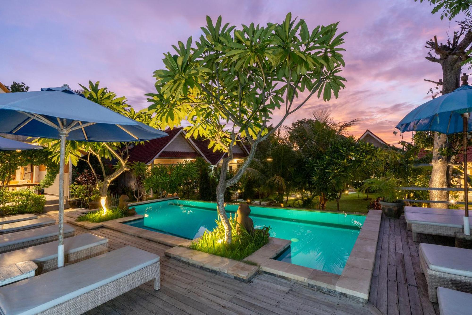Le Biu Garden View Hotel Nusa Lembongan  Ngoại thất bức ảnh